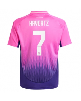 Germania Kai Havertz #7 Maglia Gara Trasferta Repliche Europei 2024